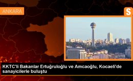 KKTC’li Bakanlar Ertuğruloğlu ve Amcaoğlu, Kocaeli’de sanayicilerle buluştu