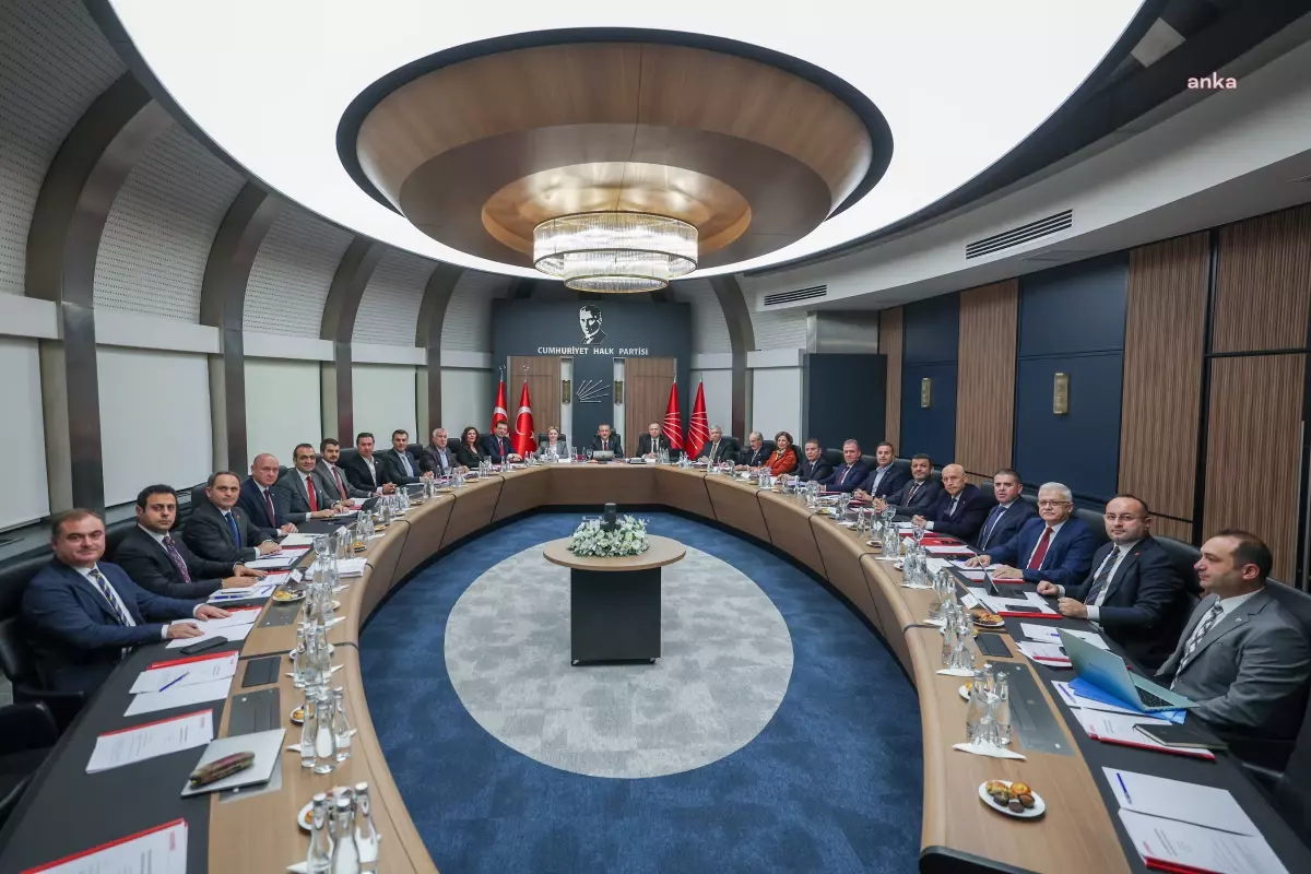 CHP Genel Başkanı Özgür Özel’den SODEMBEK Toplantısına Başkanlık