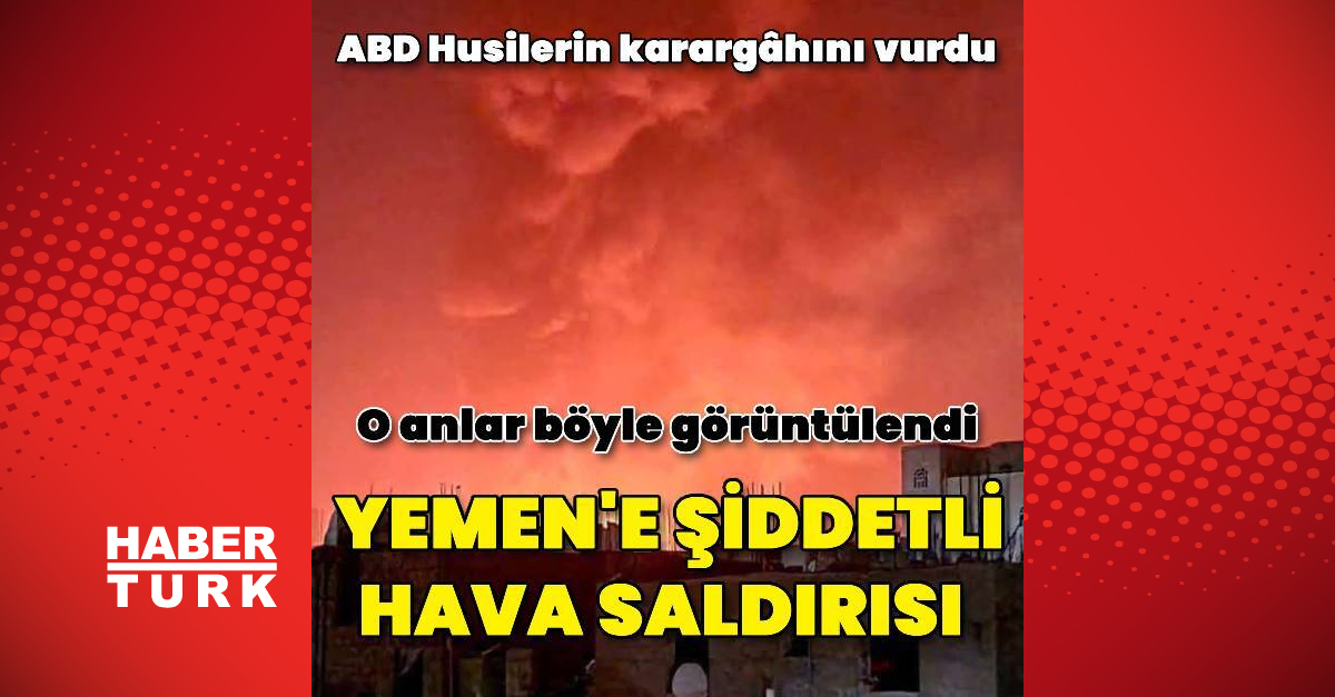 Yemen’e hava saldırısı