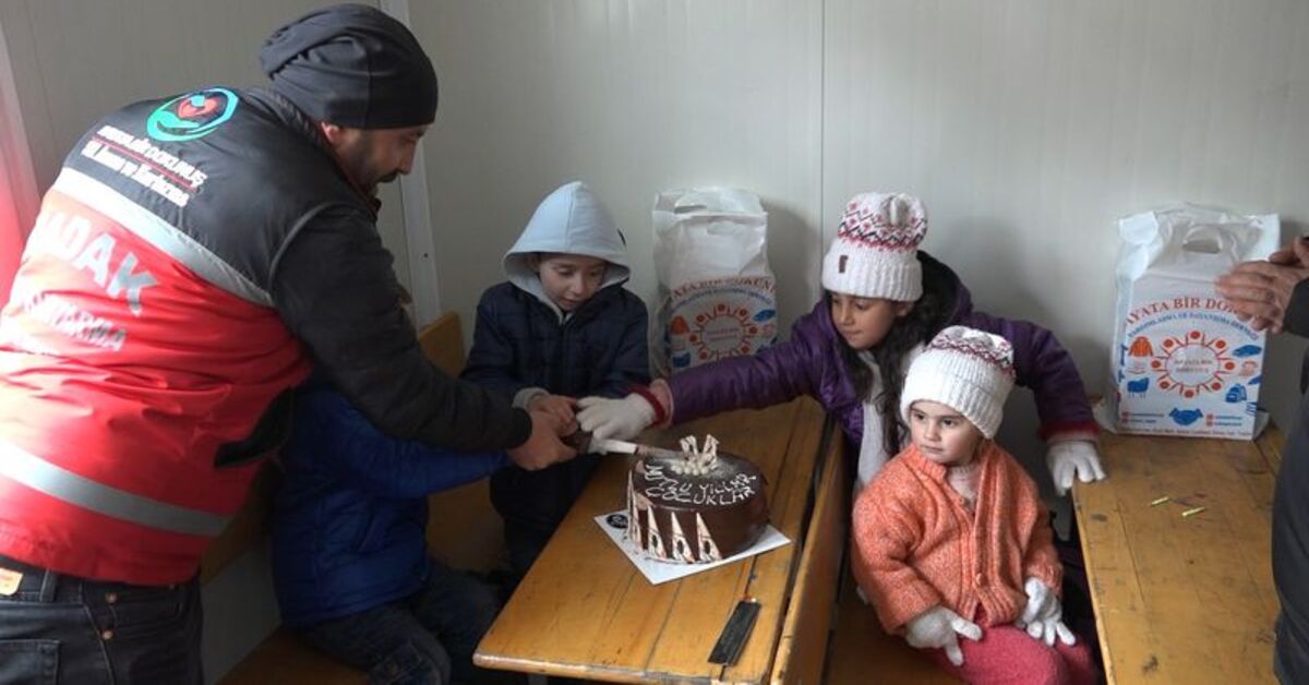 4 öğrencili mezraya konteyner sınıf